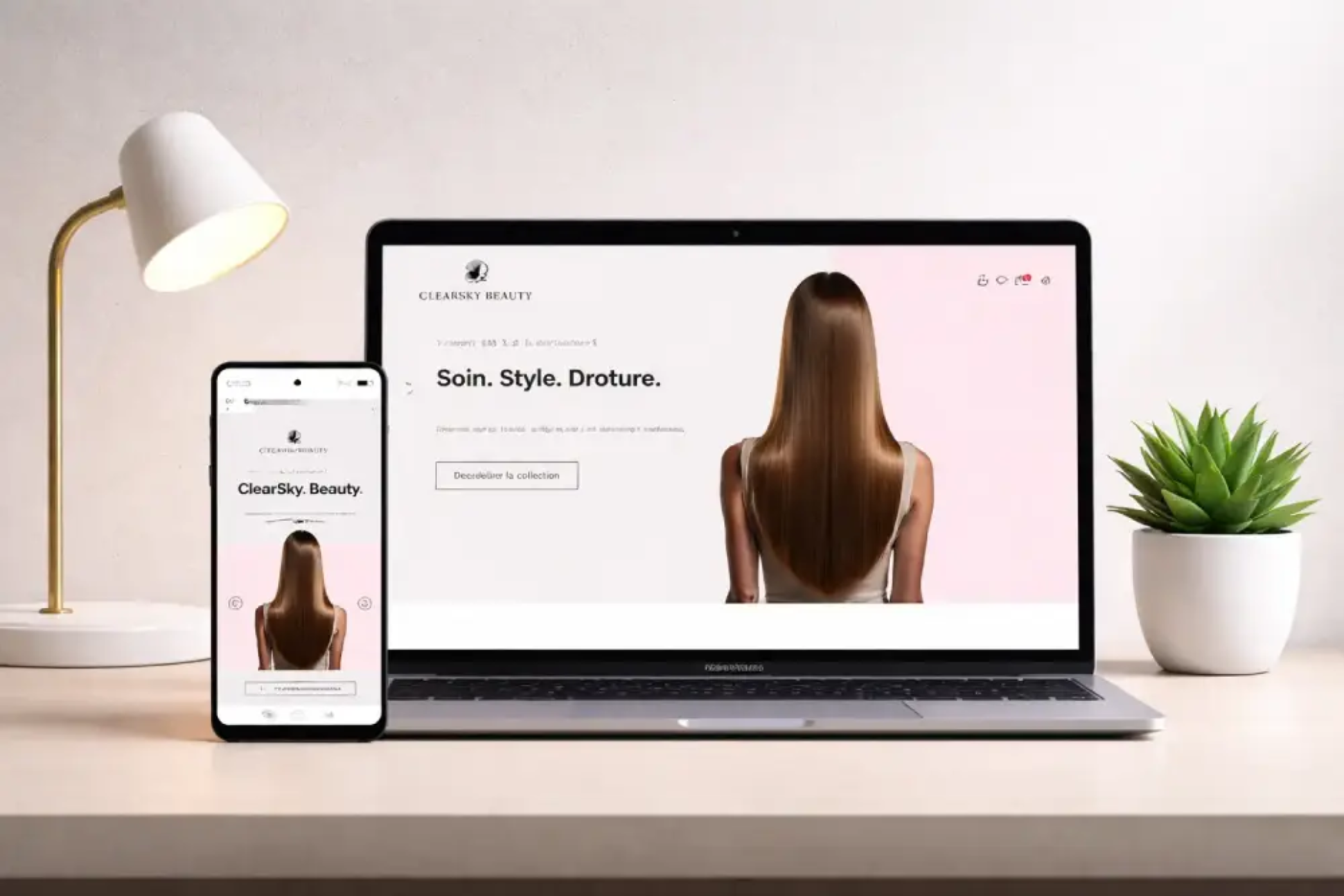 Clear sky beauty project feature